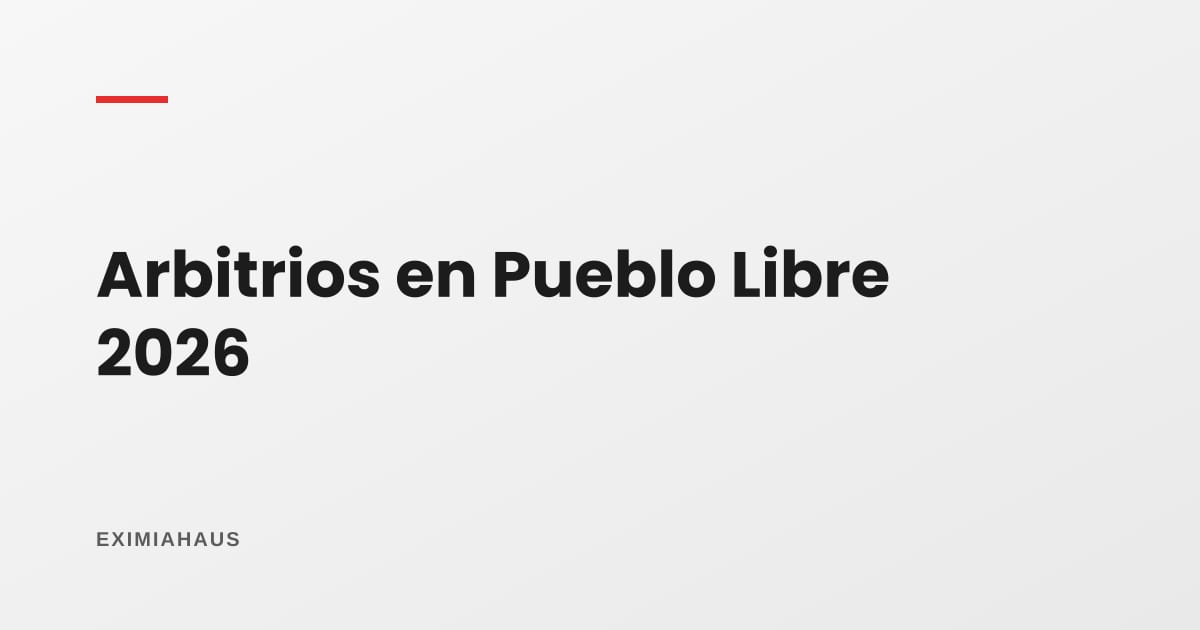 Arbitrios en Pueblo Libre 2026: qué se paga y cómo se calculan