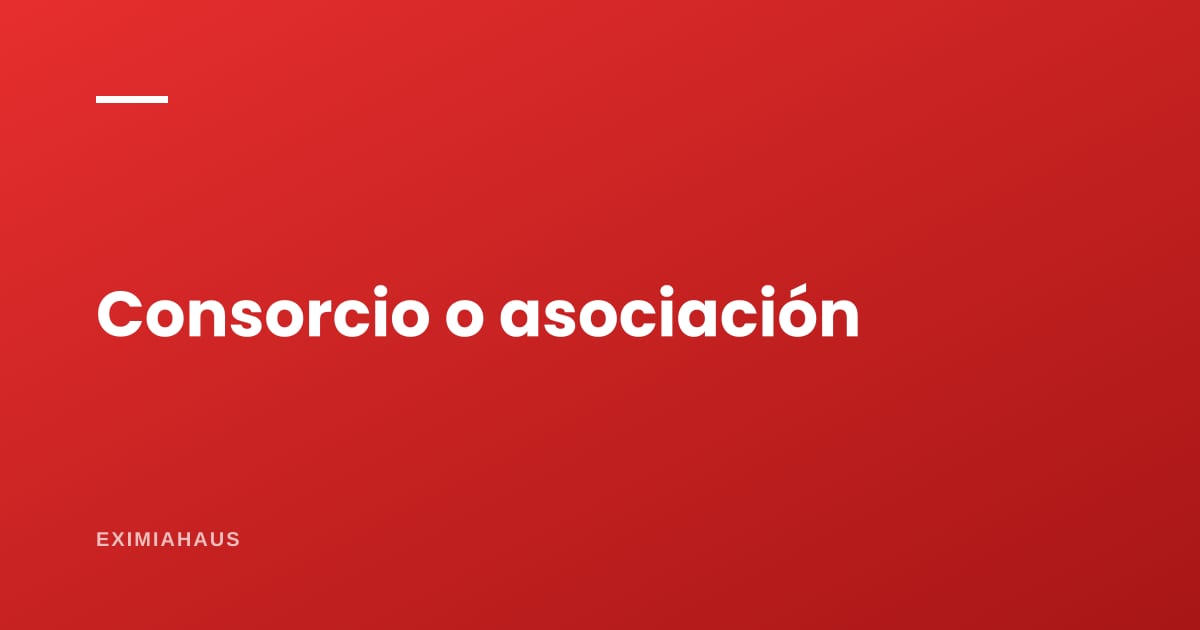 Asociación en participación o consorcio: qué figura conviene para un proyecto a dos manos