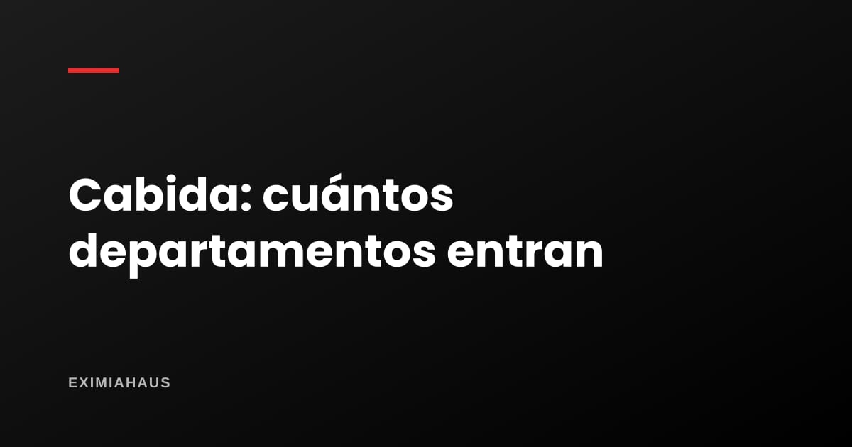 Cabida arquitectónica: cuántos departamentos entran realmente en tu terreno