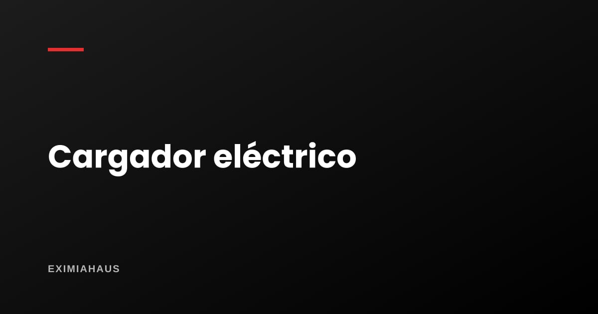 ¿Puedo instalar un cargador de auto eléctrico?