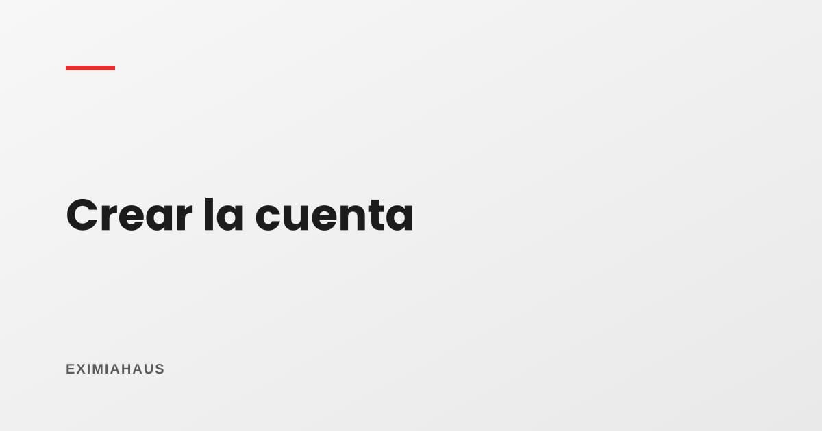 ¿Cómo creo mi cuenta para publicar una propiedad?