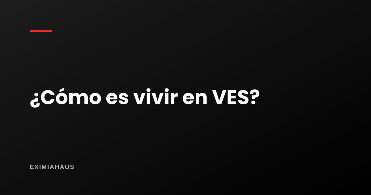 ¿Cómo es vivir en Villa El Salvador?