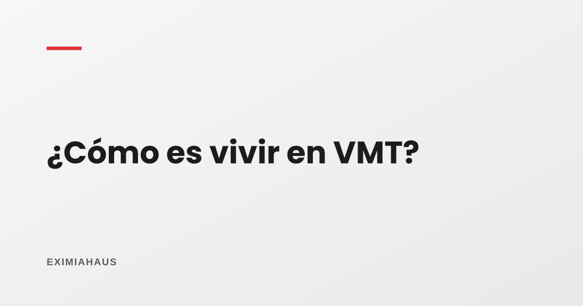 ¿Cómo es vivir en Villa María del Triunfo?