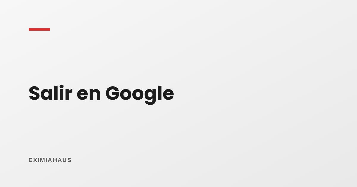 ¿Cómo hago que mi aviso salga en Google?