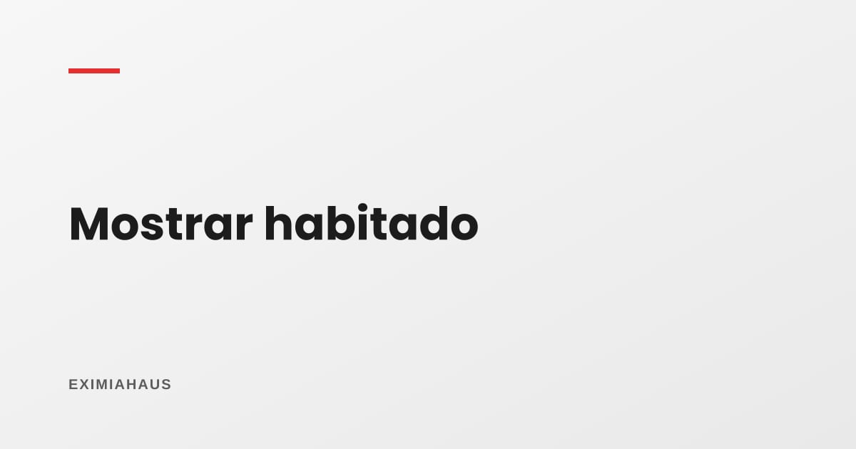 ¿Cómo mostrar un departamento que todavía está habitado?
