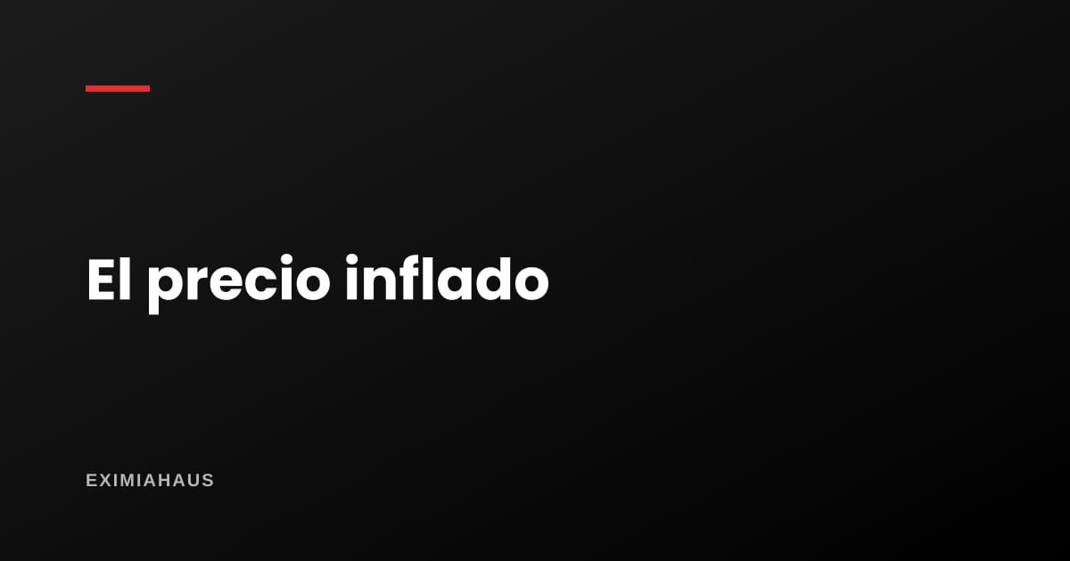 ¿Cómo presento el precio cuando el propietario pide de más?