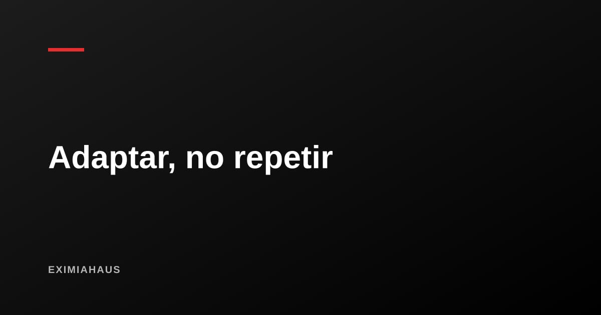 Cómo se adapta el contenido de un inmueble a cada red: proporciones, duraciones y textos