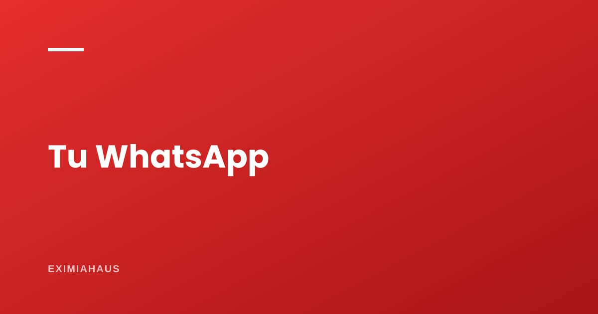 ¿Conviene poner mi WhatsApp en el anuncio?