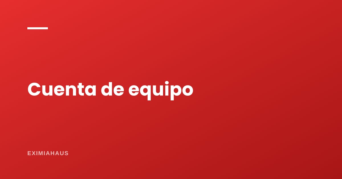 ¿Cuántas personas de mi equipo pueden usar la misma cuenta?