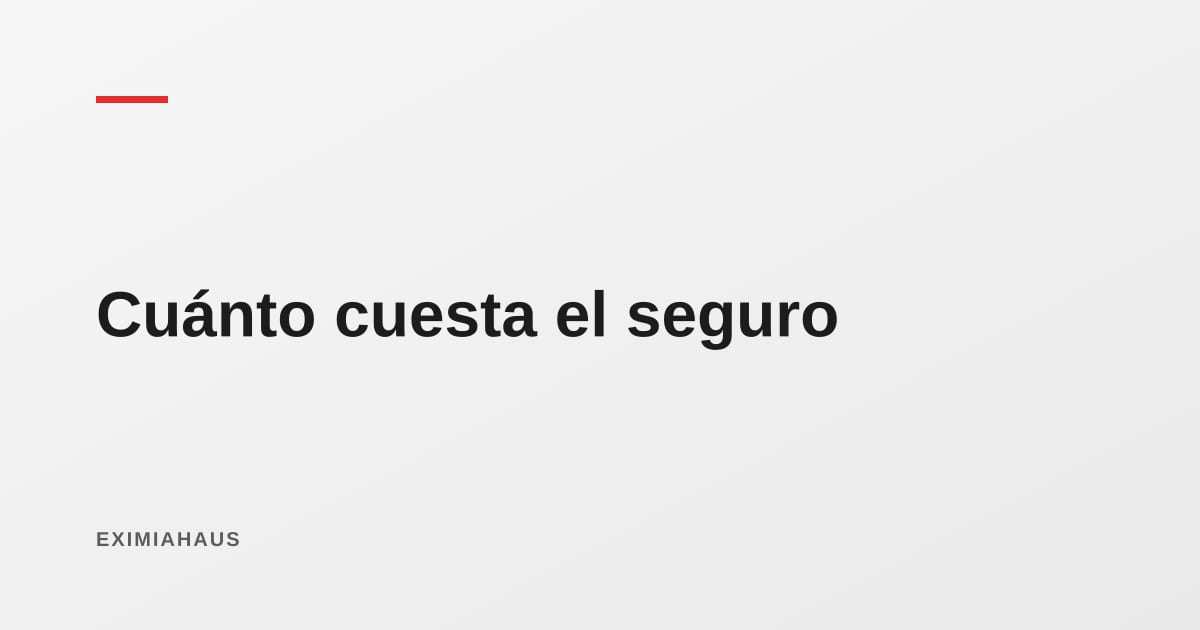 ¿Cuánto cuesta asegurar mi casa contra sismos?
