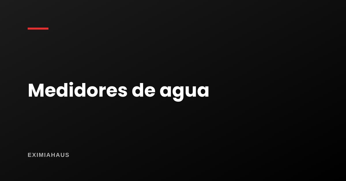 ¿Cuánto cuesta poner medidores individuales de agua en un edificio?