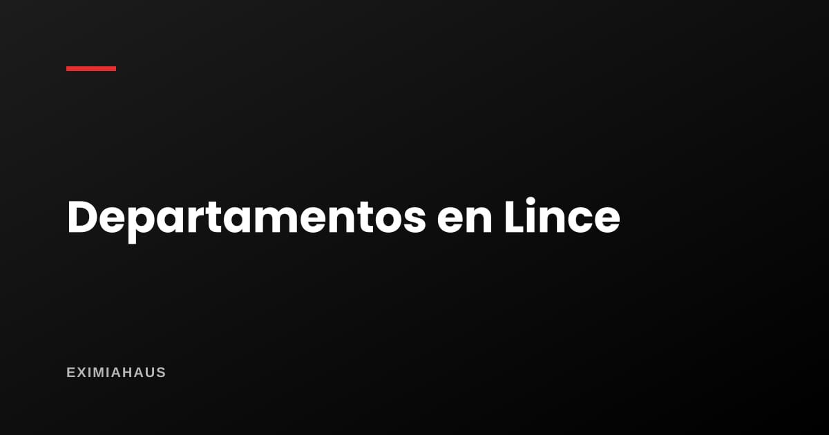 ¿Cuánto cuesta un departamento en Lince?