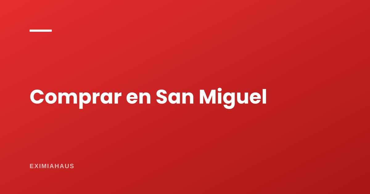 ¿Cuánto cuesta un departamento en San Miguel? Precio total por tipología 2026