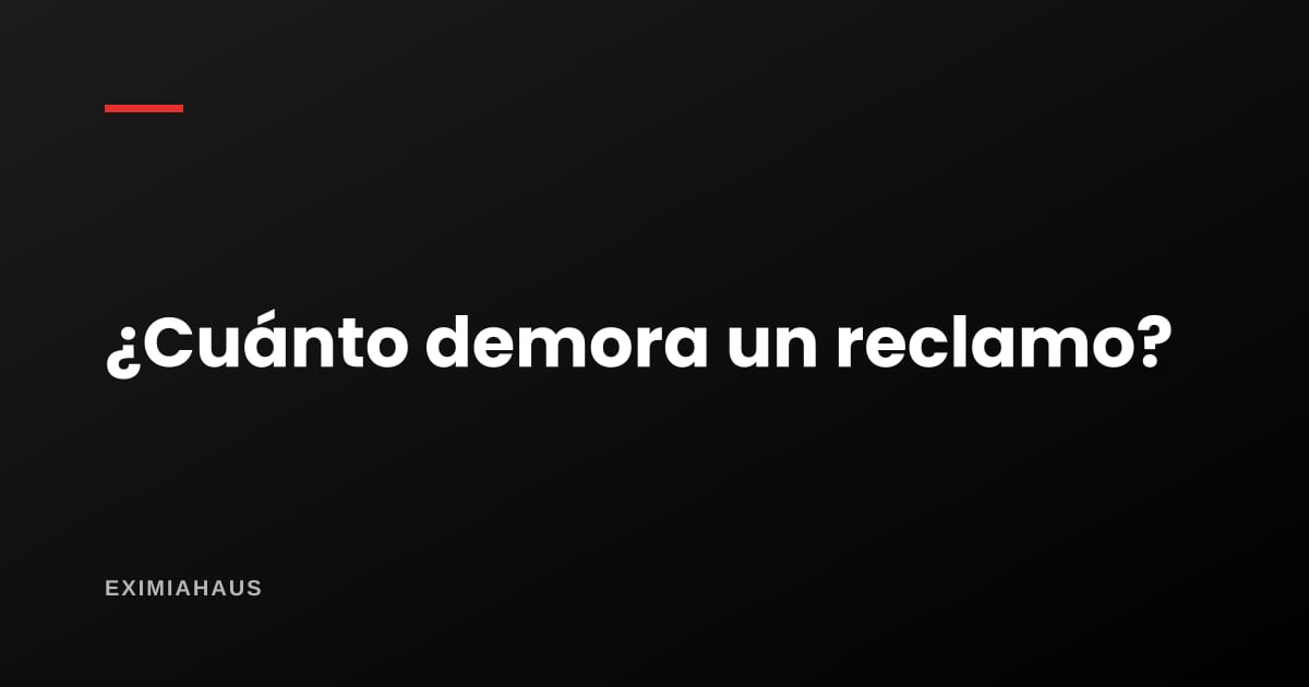 ¿Cuánto demora un reclamo en Indecopi?