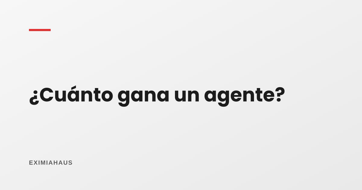 ¿Cuánto gana un agente inmobiliario en el Perú?