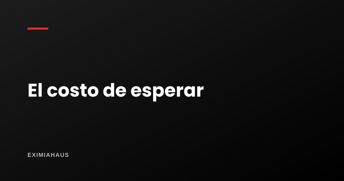 Un terreno no renta: cuánto te cuesta esperar a que suba de precio