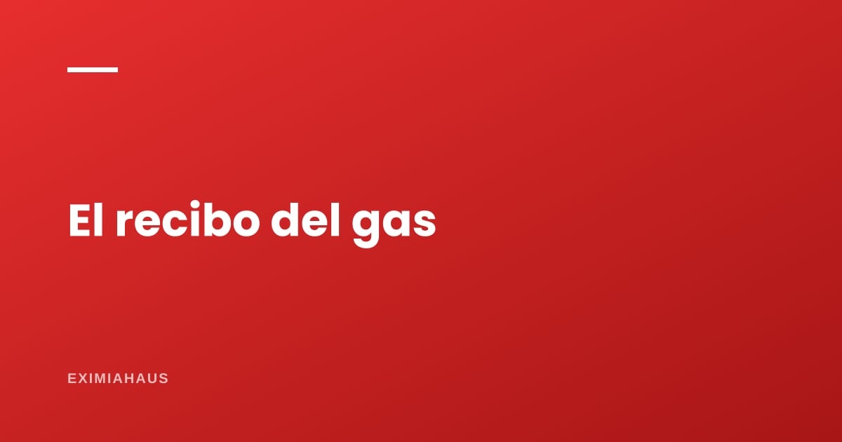 ¿Cuánto se paga de gas natural al mes en Lima?