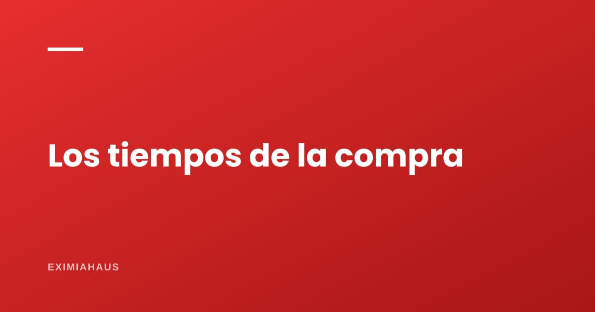 ¿Cuánto tarda una compra desde que doy la separación?