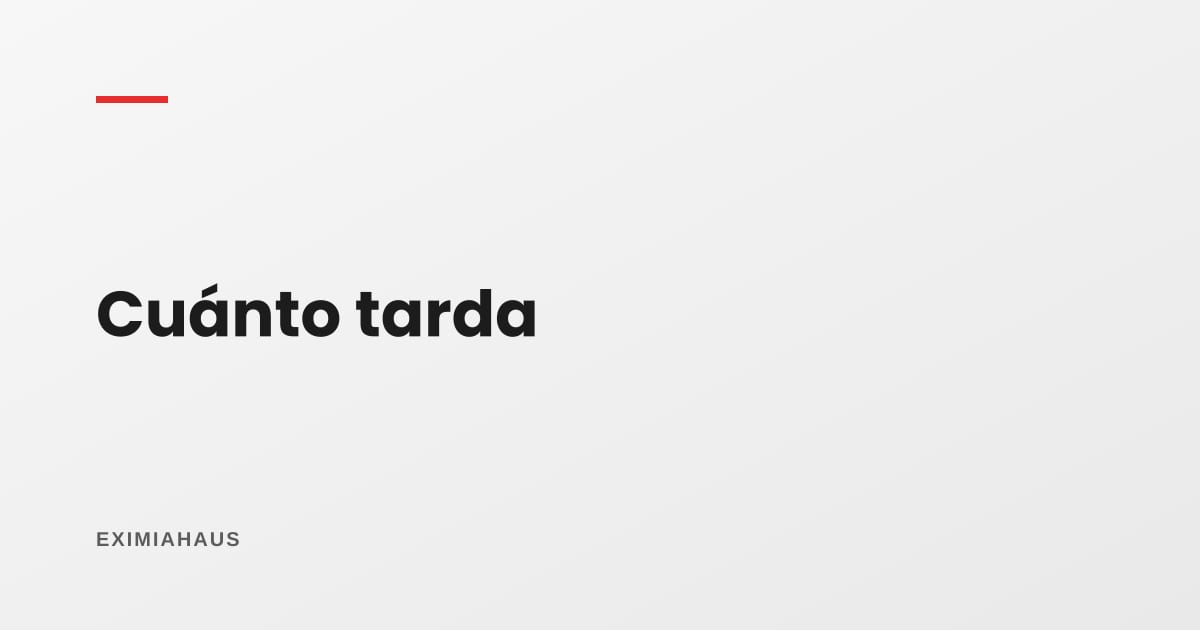 ¿Cuánto tiempo tarda en venderse una casa publicada?