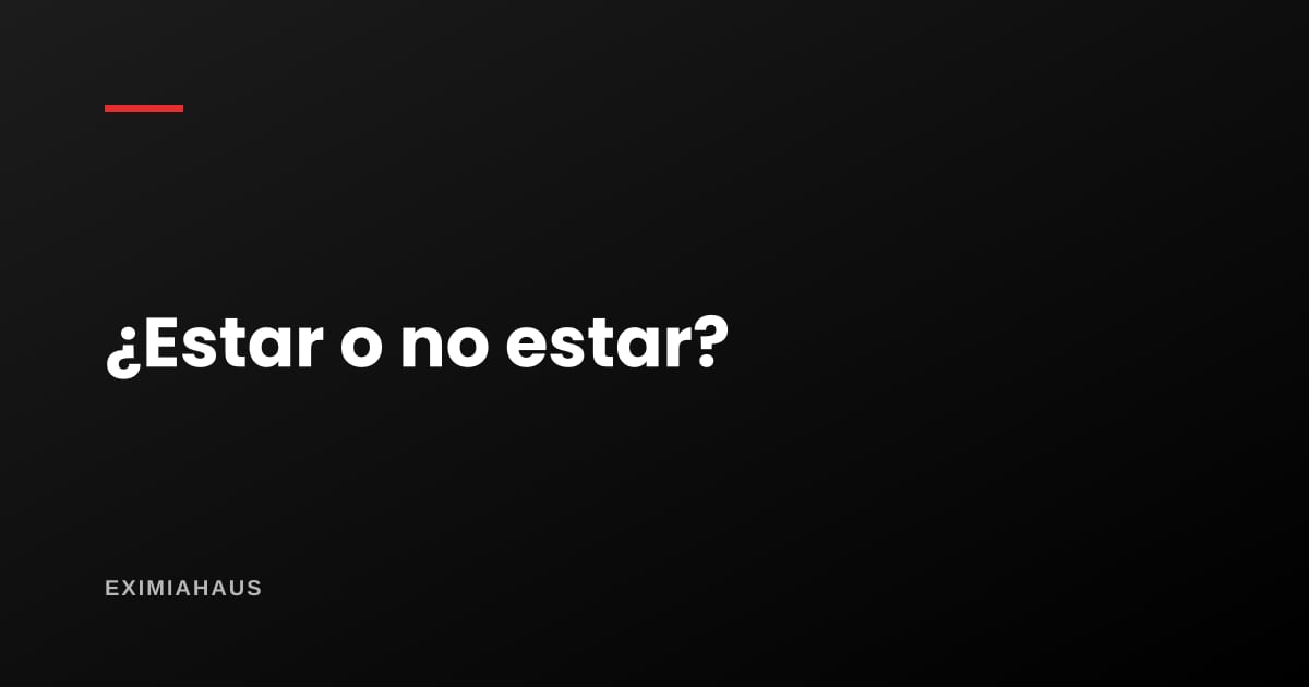 ¿Debo estar presente en las visitas?