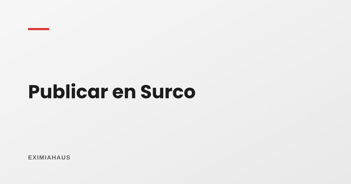 ¿Dónde publico mi departamento en Surco?