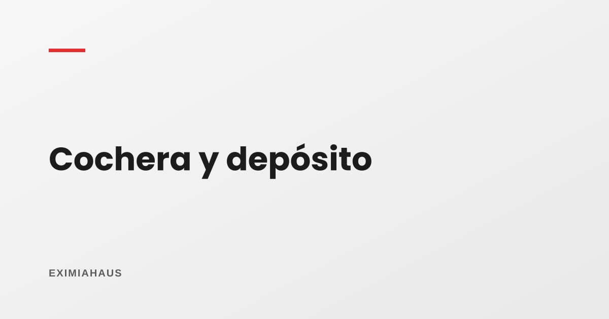 ¿Dónde publico un estacionamiento o un depósito?