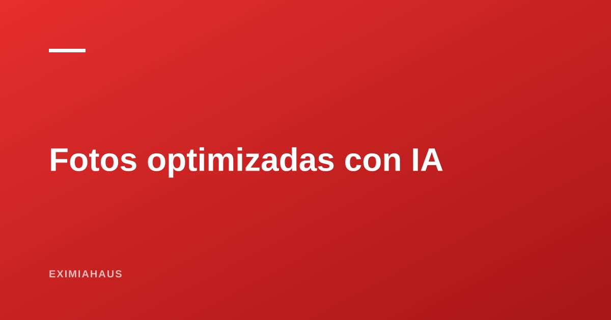 Fotografía inmobiliaria optimizada con IA: qué corrige de verdad y dónde está el límite