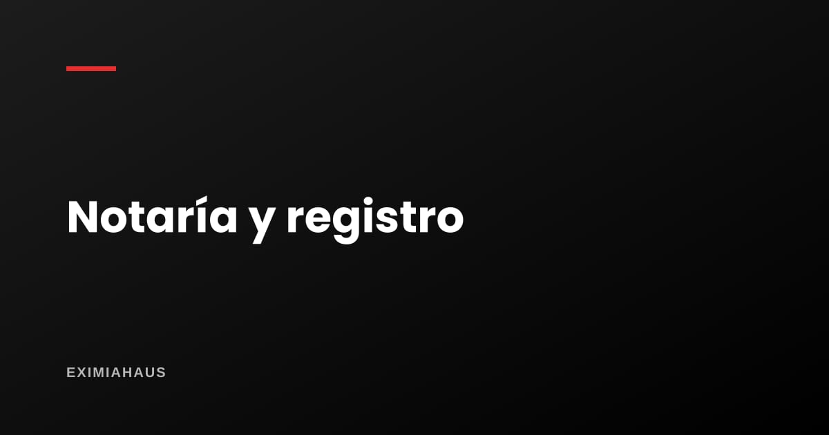 Gastos notariales y registrales de una compraventa: cuánto suman de verdad
