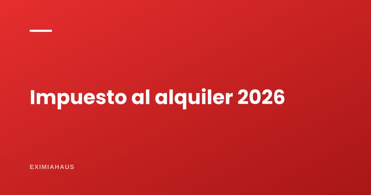 Impuesto al alquiler 2026: solo pagas cuando cobras, y así se declara con el Formulario 1683