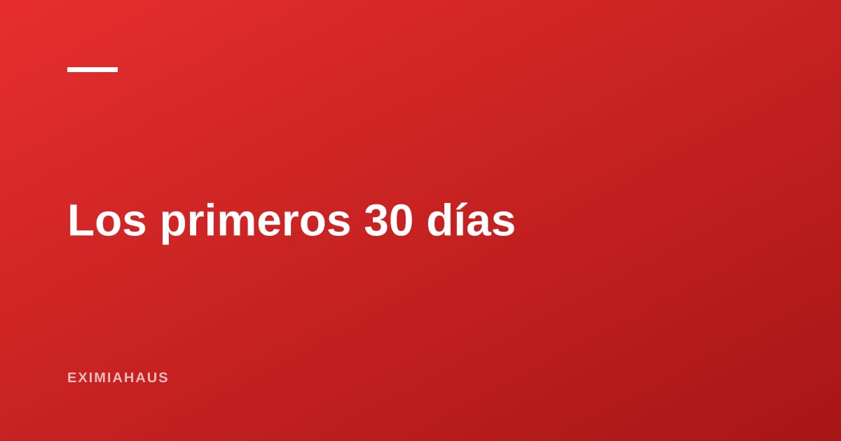 Los primeros 30 días de un inmueble publicado: el calendario que define la venta