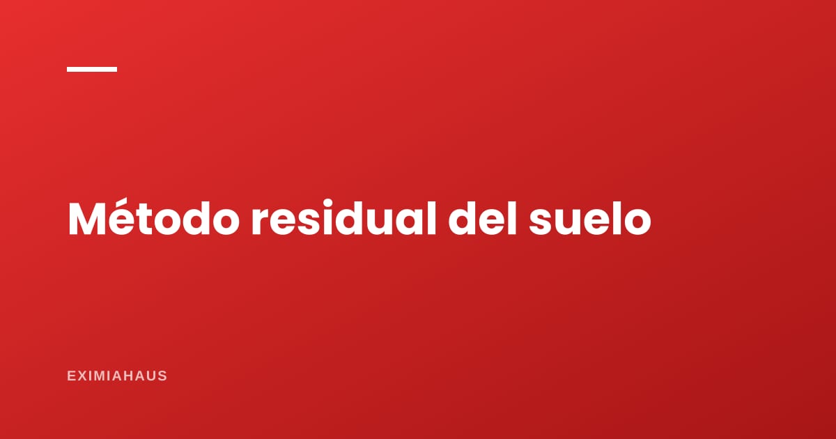 Método residual: cómo se calcula de verdad cuánto vale un terreno para construir un edificio
