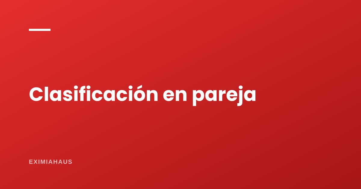 Compramos juntos: ¿cómo afecta la clasificación de mi pareja al crédito?