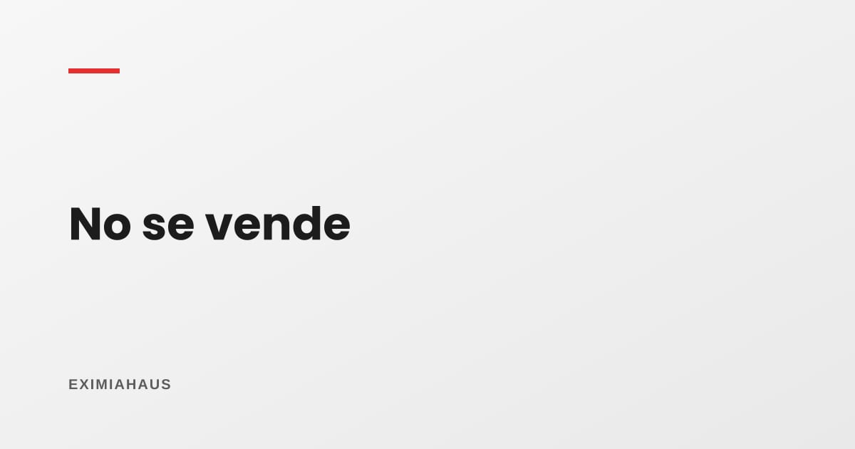 ¿Por qué mi casa no se vende?