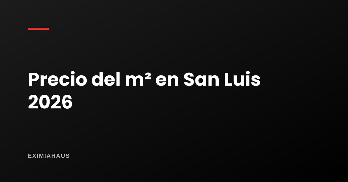Precio del m² en San Luis 2026: el distrito pequeño entre La Victoria y Ate