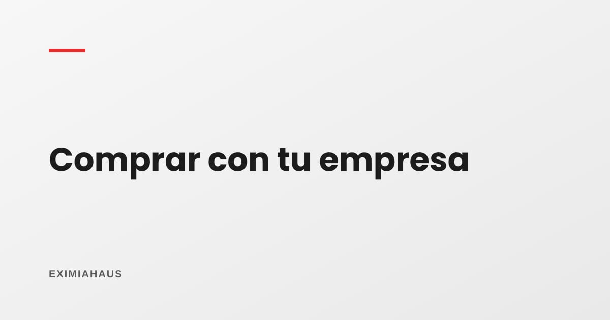 ¿Puedo comprar un inmueble a nombre de mi empresa?