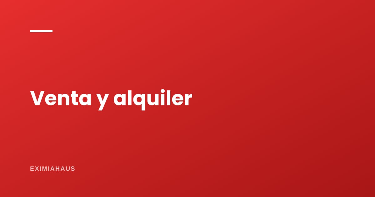 ¿Puedo publicar mi inmueble en venta y en alquiler a la vez?