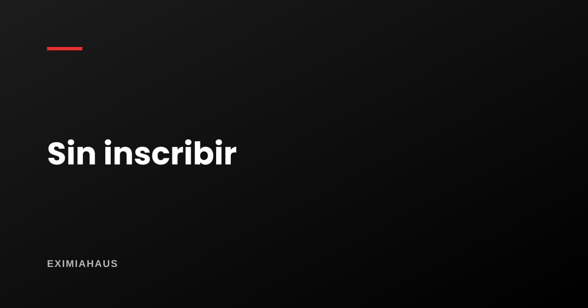 ¿Puedo publicar una propiedad que no está inscrita?