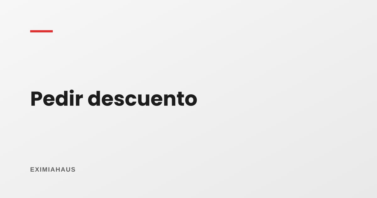 Qué descuentos puede dar una inmobiliaria de verdad (y cuándo pedirlos)
