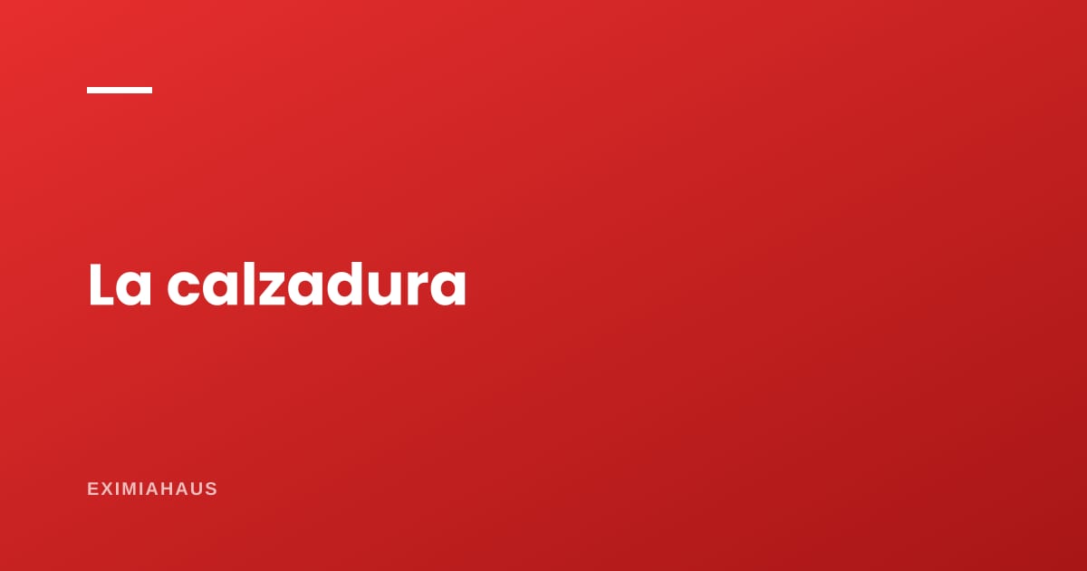 ¿Qué es la calzadura y por qué la obra vecina te debe avisar?