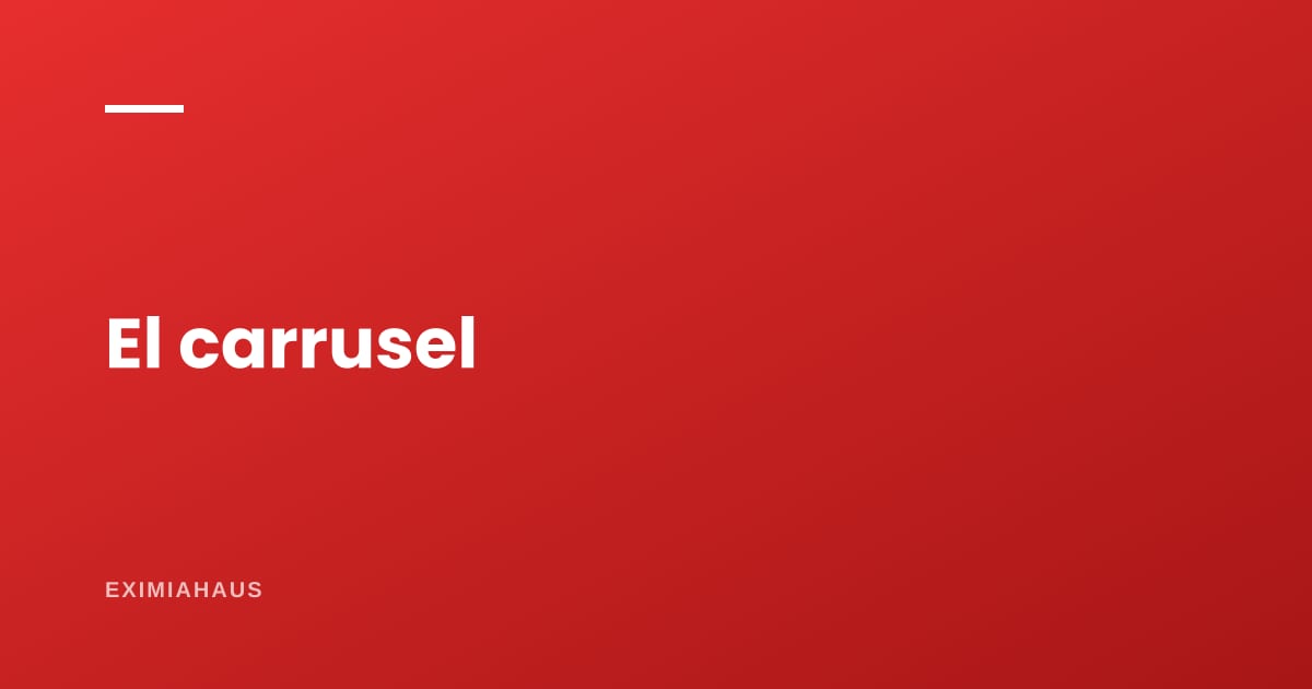 ¿Qué es un carrusel y cómo lo uso para una propiedad?