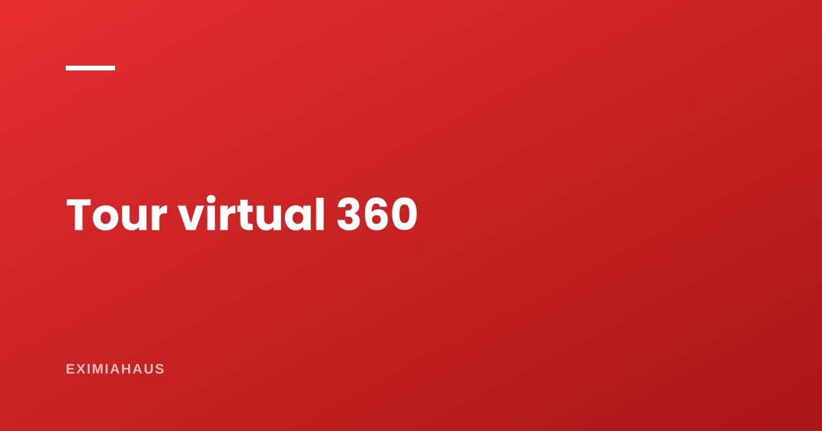 ¿Qué es un tour virtual 360 y cuándo suma a tu aviso?