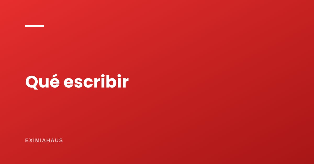 ¿Qué escribo cuando publico mi propiedad en redes?