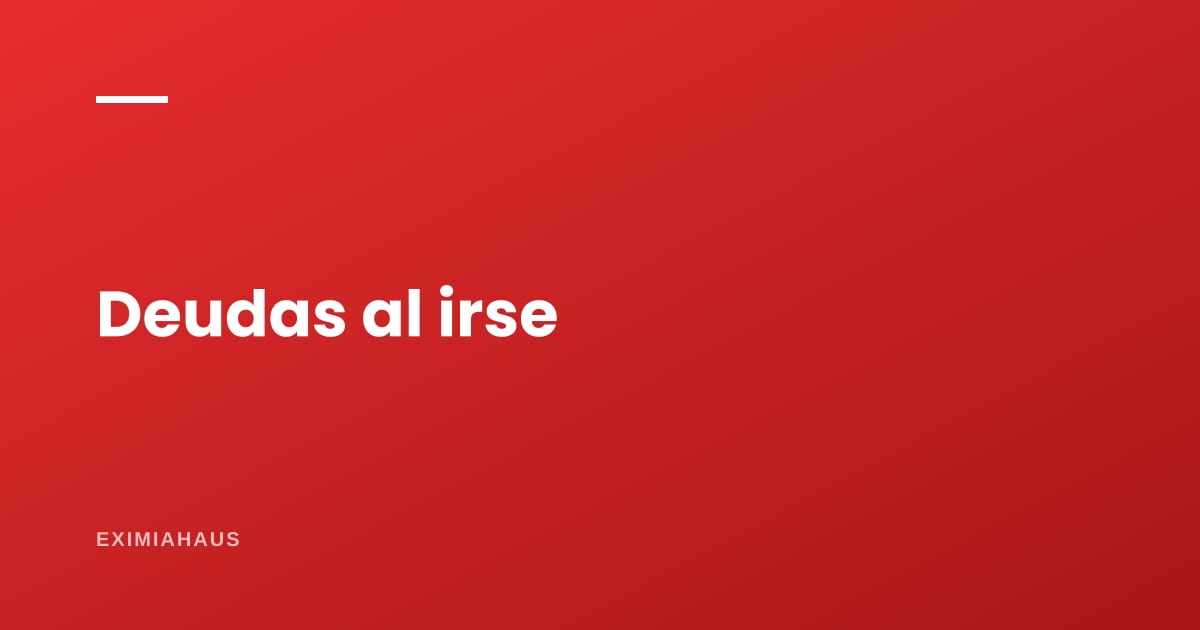 ¿Qué hago si el inquilino se fue debiendo la luz y el agua?