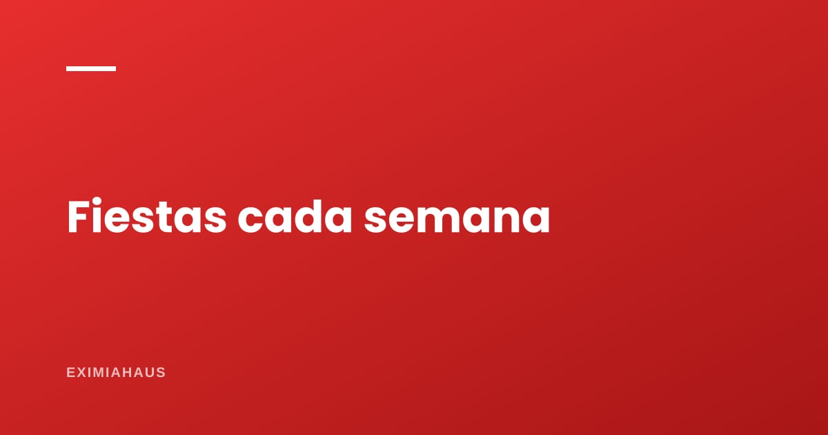 ¿Qué hago si el vecino tiene una fiesta cada fin de semana?