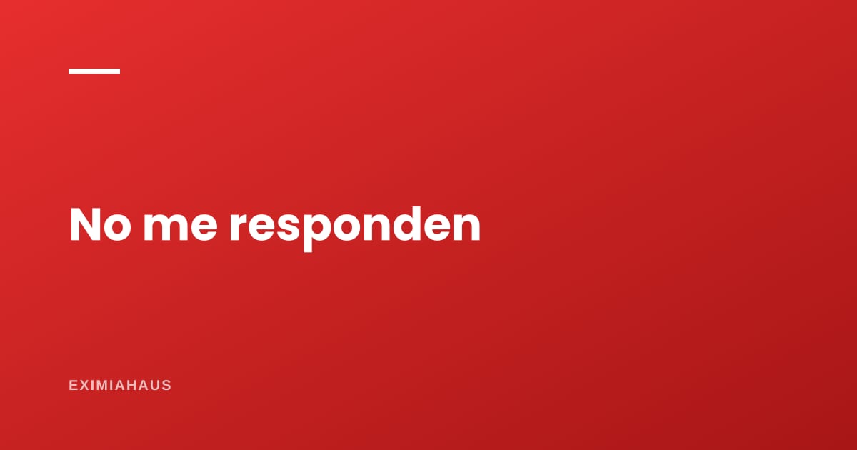 ¿Qué hago si mi inmobiliaria no me responde?