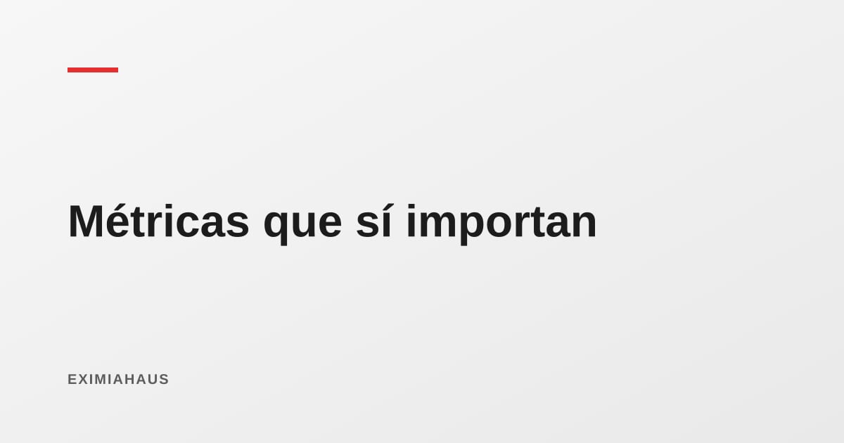 Qué métricas mirar en la difusión de un inmueble (y cuáles ignorar sin culpa)