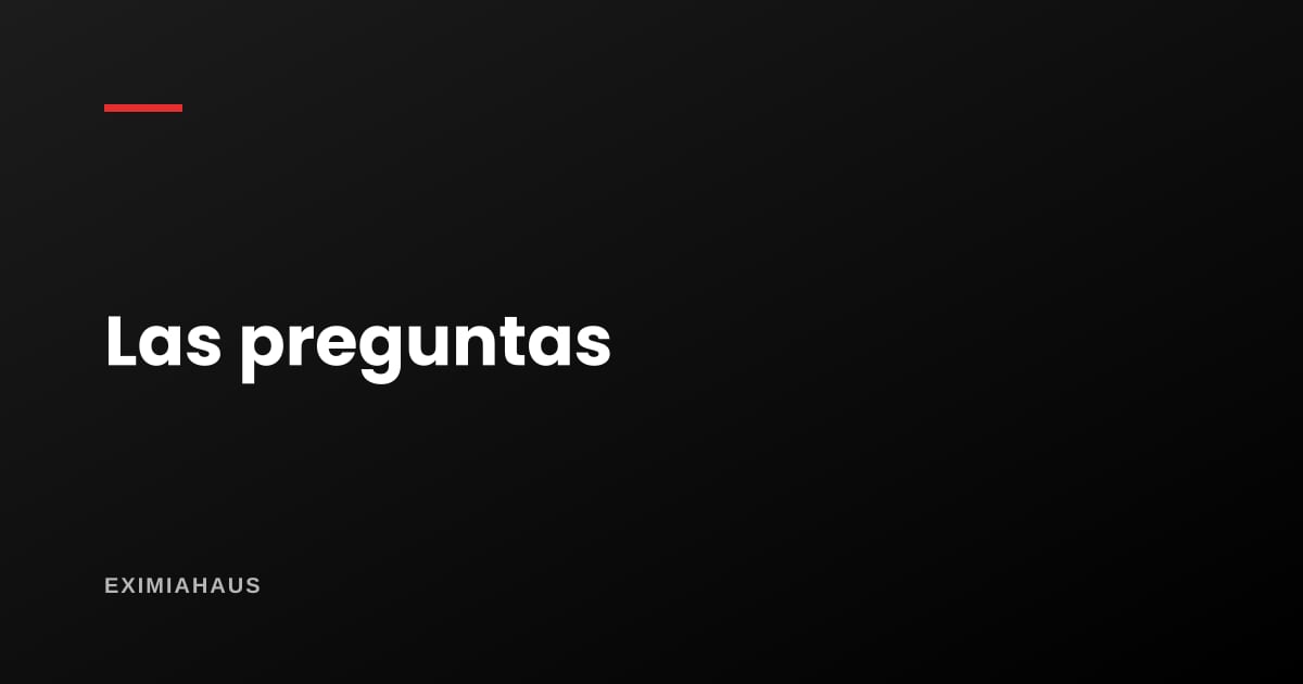 ¿Qué preguntas hace un comprador antes de visitar?
