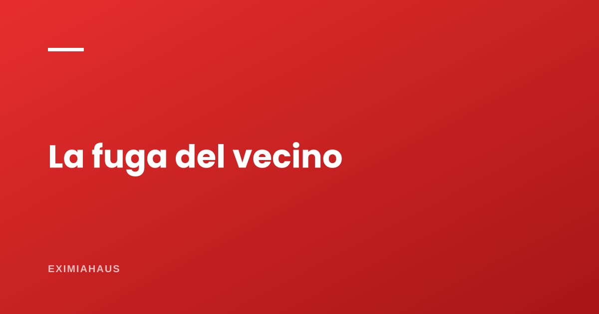 ¿Quién paga si la fuga del vecino daña mi departamento?