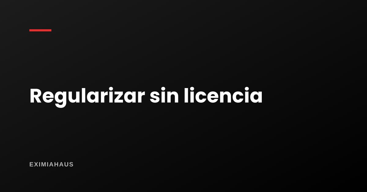 Regularizar una casa construida sin licencia: la Ley 27157 paso a paso