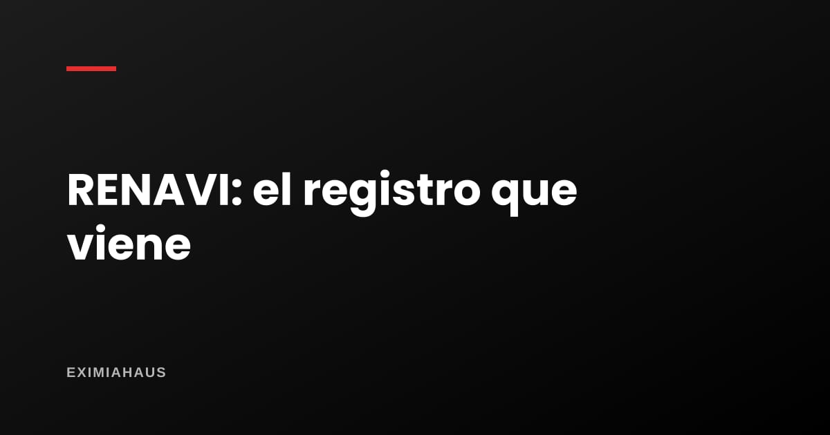 RENAVI: el registro que condicionará el acceso a los subsidios de vivienda